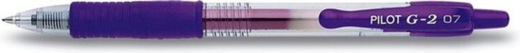Pilot G-2 Gel Pen - Purple - Medium 0.7mm - 1 Pack