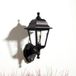 Mini Villa Lampe Murale Extérieure Avec Détecteur De Présence Pir Noir