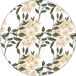 Bonateks Ronde digitaal bedrukte muismat, antislip onderkant, voor kantoor en thuis, diameter: 22 cm