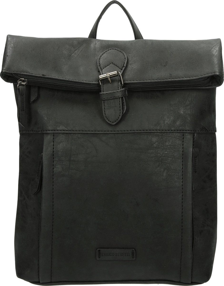 Enrico benetti ruby rugzak tablet 8 5 liter 66683 zwart koffer