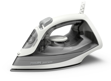 Philips 2000 Series DST2020/80 Steam Iron - 2000W - Ceramic Soleplate - Grey/White