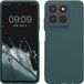 kwmobile telefoonhoesje geschikt voor Motorola Moto G37 / Moto G47 - Hoesje voor smartphone - Back cover in leisteen