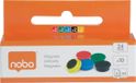 Nobo Magnetische Whiteboard Magneten - Pak Van 10 Stuks - 24mm Magneten - Assorti 5 Kleuren
