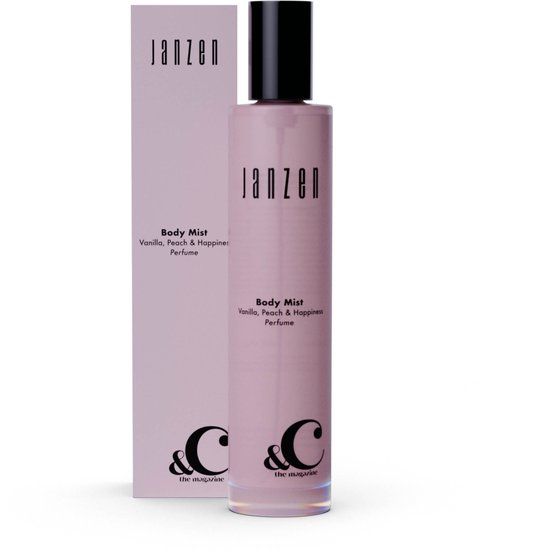 JANZEN &C Body Mist Vanilla Peach & Happiness