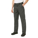 Iron Mountain Workwear IMPNT100 Heavy Duty Easy Care Multi Pocket Kniebeschermer Pocket Werkveiligheid Klassieke Cargo Broek, Grijs, 38W