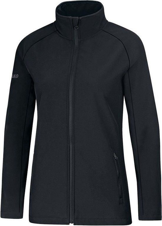 Jako Team Softshell Jas - zwart - 4XL