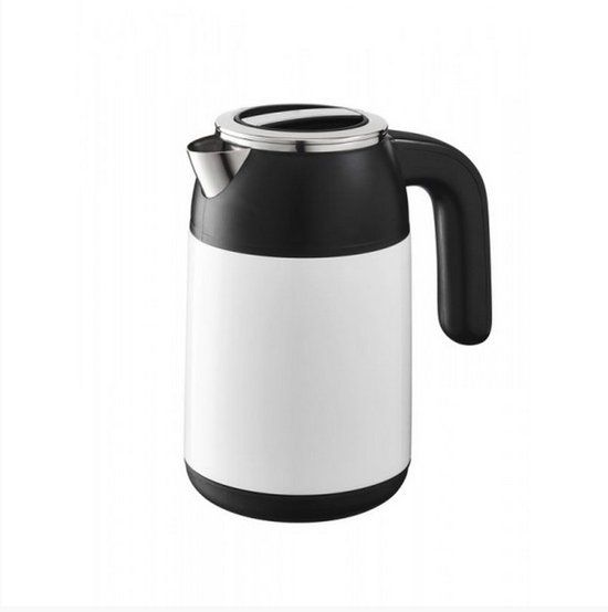 Simeo BVI160 Waterkoker - 0.5 liter - 700W - Instelbare Temperatuur - Zwart/Wit
