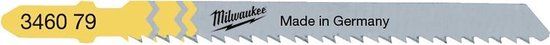 Milwaukee Speciale decoupeerzaagbladen voor keukenwerkbladen en gelamineerd spaanplaat 75 x 2,5 mm T 101 k - 5 stuks - 4932346079