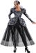 VIVING COSTUMES / JUINSA Luxe skeletkoninginkostuum pour femmes - Noir - Taille M