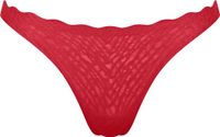 Sloggi ZERO Feel Bliss Festive String Dames Onderbroek - ROOD