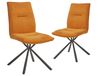 TIMMO Set de 2 chaises orange