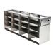 Cryomaster 4-6203 roestvrij stalen kastframe voor 16 kryoboxen capaciteit, 569 mm x 139 mm x 224 mm, zilver