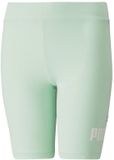 Puma Ess Logo Korte Leggings Groen 4-5 Years Meisje