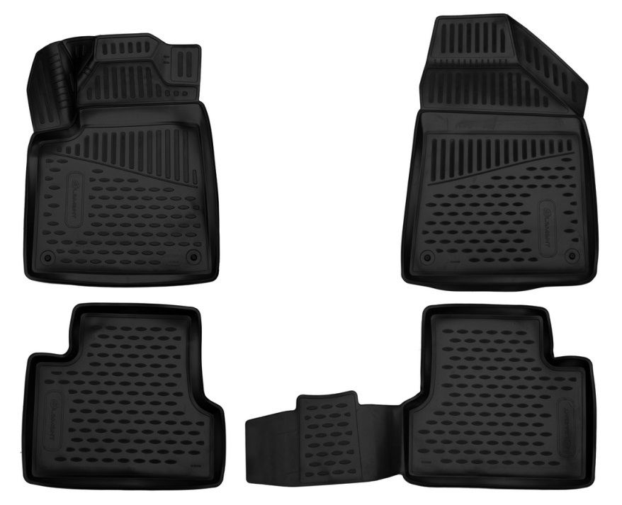 Rubbermatten passend voor Jeep Cherokee 2016-2019 4 delig