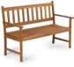 FIELDMANN Banc de jardin FDZN 4013-T Acacia Bois Marron 2 places