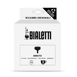 Bialetti - Seal + Sieve for Bialetti Moka Induction 2tz (zeef en rubber ring)