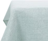 Deconovo Linnenlook Tafelkleed Waterafstotend Tafellinnen Lotus Effect 130x220 cm Mintgroen