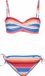 Protest Pousada Bcup Bandeau Bikini Dames XS/34 Canyon Gestreept