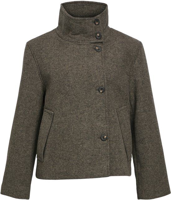 OBJECT Objriki Re Short Jacket Noos 23044657 Morel Women's Size - 42