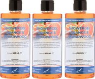 Claudius Cosmetics B.V. Douchegel Sweet Orange & Cedarwood 500 ml - Set van 3