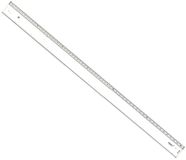 GRAPHOPLEX 60 cm transparante afgeschuinde liniaal met reliëf