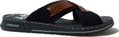 Rieker Blauwe Heren Slippers - Maat 47