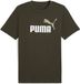 Puma Ess 2 Color No 1 T-shirt Met Korte Mouwen Groen S Man