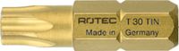 Rotec PRO Insertbit T 5 L=25mm C 6,3 TIN - 10 stuks - 8062005