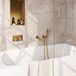 Brauer Gold Edition Thermostatische Inbouw Badkraan