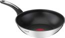 Wokpan induction 28 cm black with lid