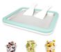 Instant Machine à glace fabricant de glace - 2 spatules - Vert menthe - Yaourt glacé