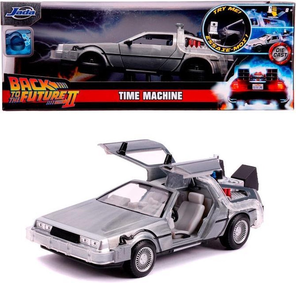 Jada Toys - Time Machine - Back to the Future 2