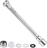 Merkloos Dailygoods Keukenkraan Verlengstuk 20 cm Zilver Brons