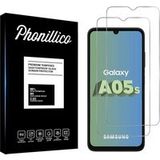 Phonillico® Samsung Galaxy A05S Gehard Glas (2 stuks)
