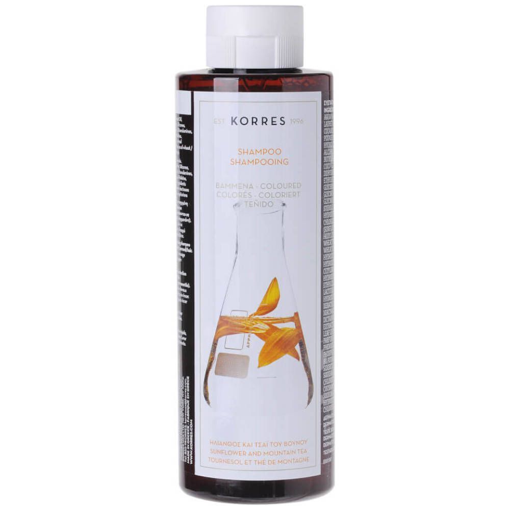 Korres Sunflower & Mountain Tea Shampoo - 250 ml