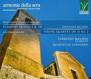 Sonic Rendezvous Fabrizio Meloni & Quartetto Leonardo - Mozart: Clarinet Quintet, K. 581 | String Quartet, Op. 51 No. 2 (CD)