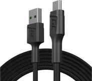 GREEN CELL Kabel GC PowerStream USB-A - Micro USB-kabel 120 cm Zwart