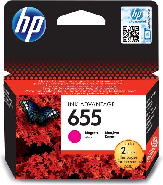 HP 655 single pack / magenta