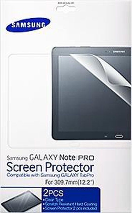 Samsung Galaxy Tab/Note Pro 12.2 Screenprotector - Transparant