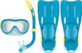 Waimea Duikset - Masker/Snorkel/Vliezen - Kinderen - Blauw - Maat 35-38