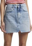 Superdry Vintage Denim Minirok Dames Mid Indigo Marble