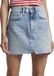 Superdry Vintage Denim Minirok Dames Mid Indigo Marble