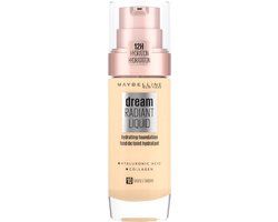 Maybelline Dream Radiant Liquid Foundation - 10 Ivory - 30ml