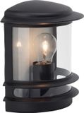 Brilliant Hollywood Buiten Wandlamp Transparant Zwart