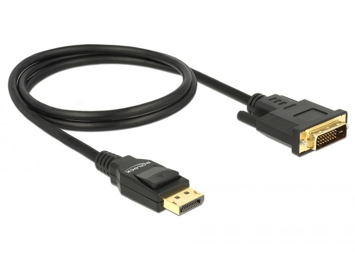 DeLOCK 85312 - Adapter - Zwart - 1920 x 1080 (HD 1080)