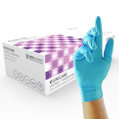 UniGloves UT02 poedervrije nitril/vinyl handschoenen - Klein - 100 stuks