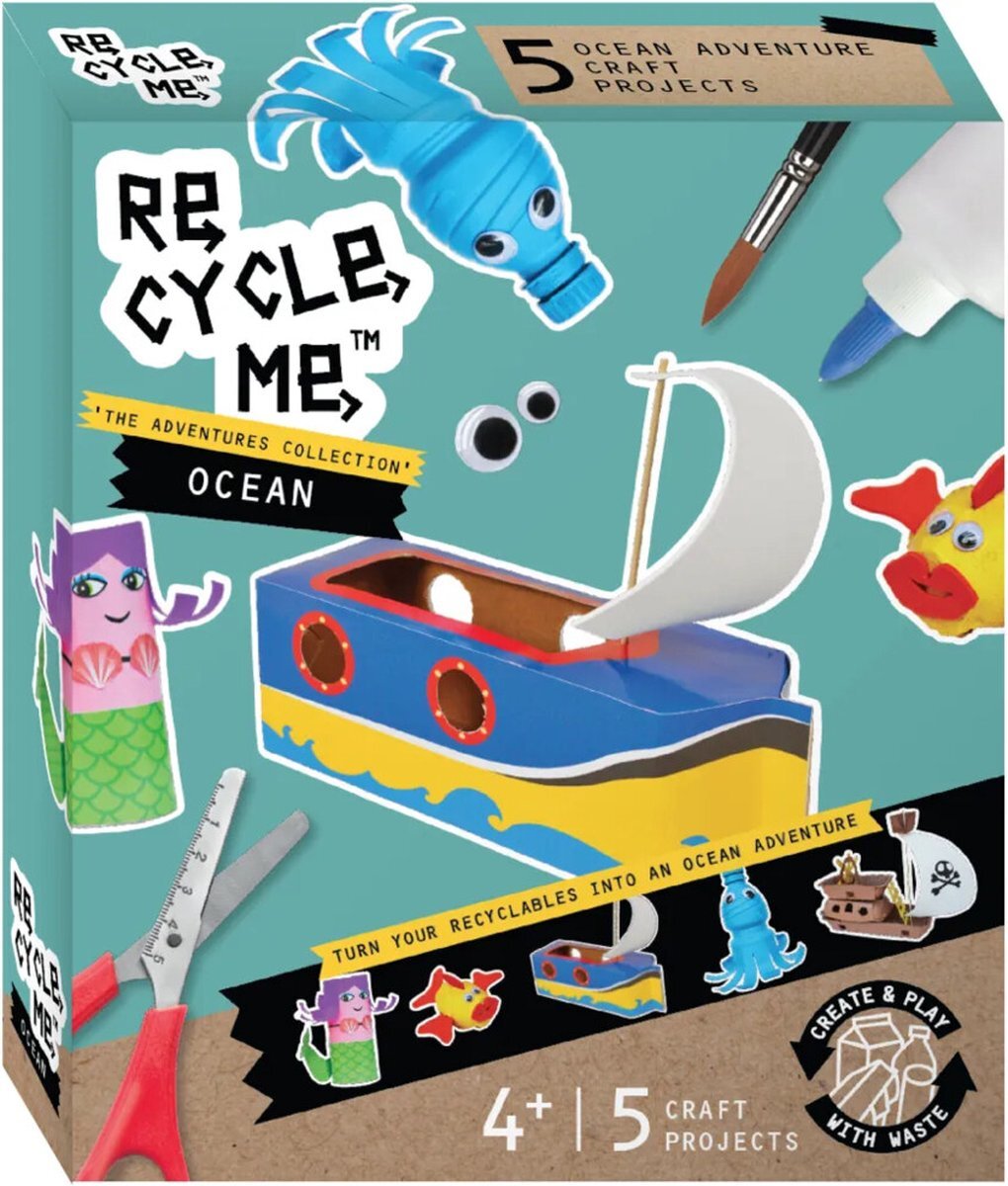 Re-Cycle-Me Re-Cycle-Me Ocean Adventures Knutselset