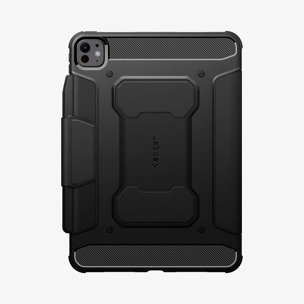 Spigen Rugged Armor Pro - Folio Case for Apple iPad Pro 11-inch (2024) - Black