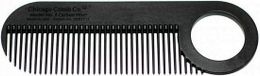 Chicago Comb No. 2 Peigne à barbe Fibre de carbone Noir