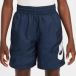 Nike Sportswear Broek 'CLUB' donkerblauw / wit